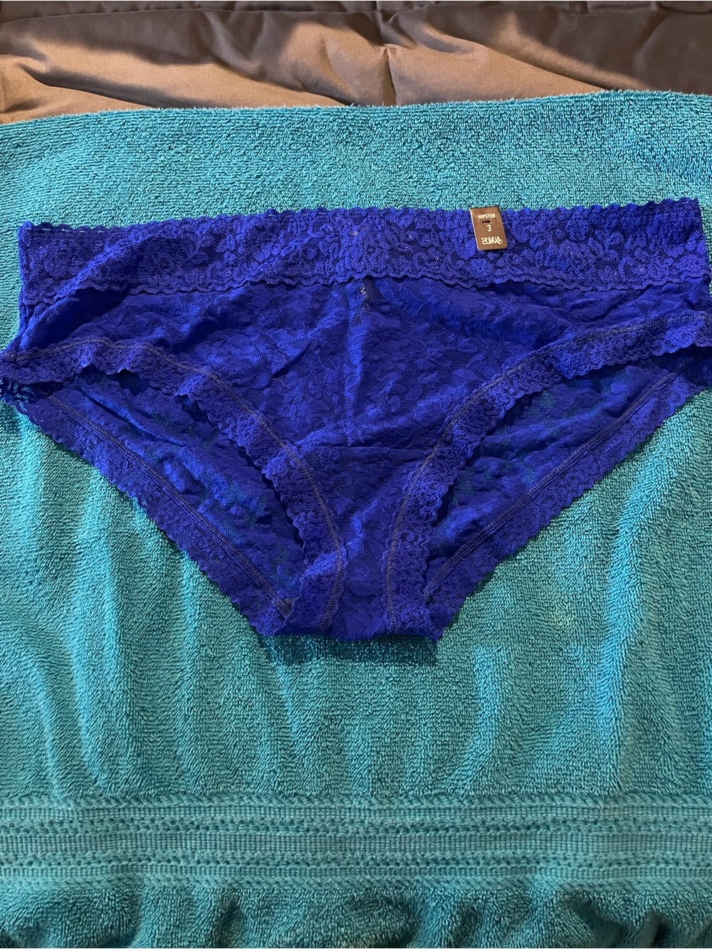 torrid Royal Blue Lace Bikini Panty